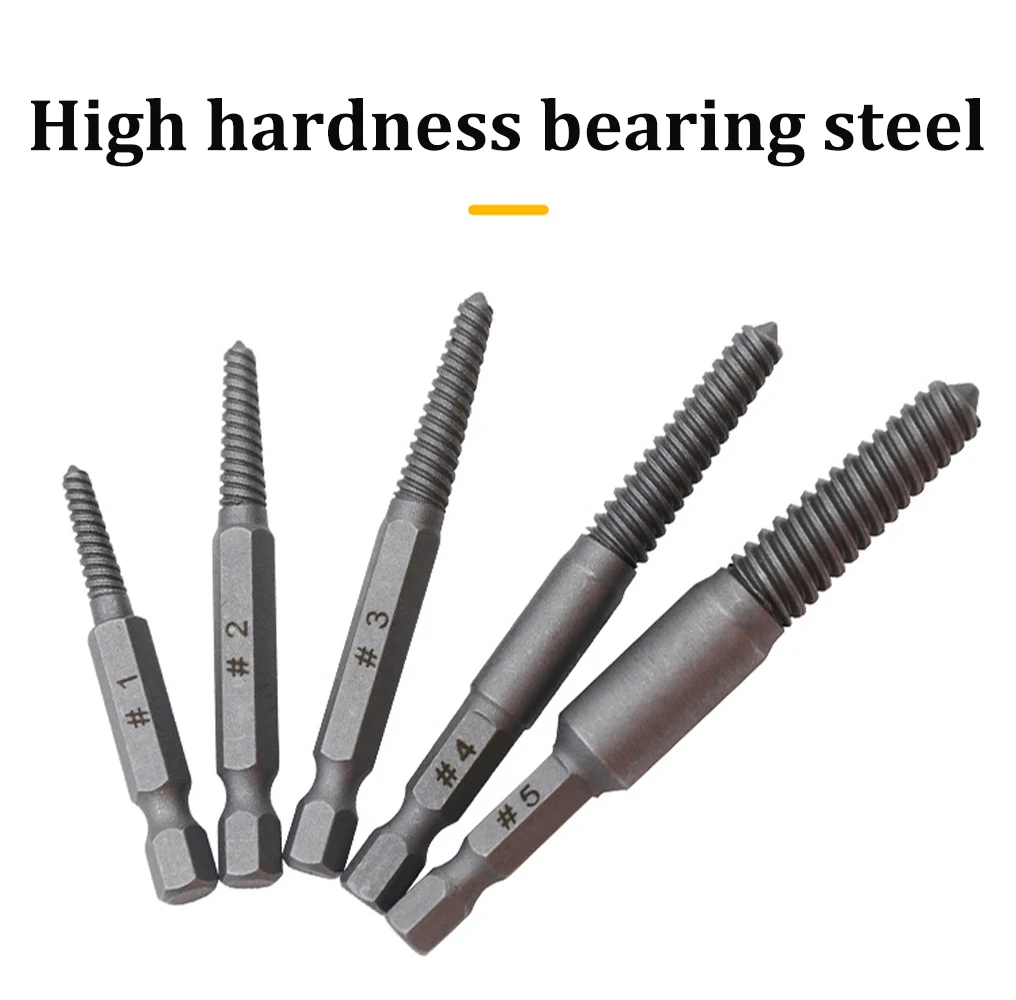 Impact Bolt & Nut Remover Set Disassemble Screw and Bolt Extractor Socket for Removing Damaged /Rusted Bolt Remover Tool