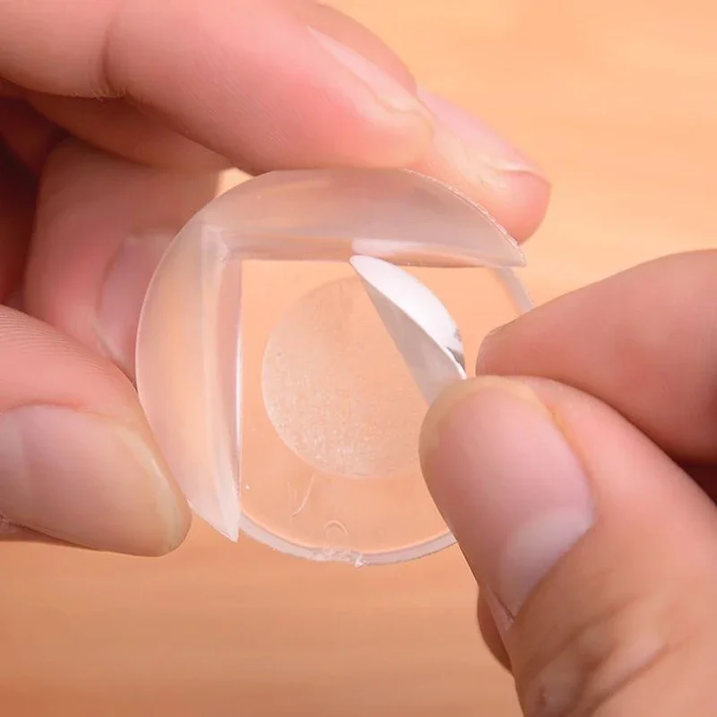 4Pcs Table Corner Silicone Pad Anti - Scratch Design Thick Durable Anti - Slip Suitable for Furniture Corner Protection