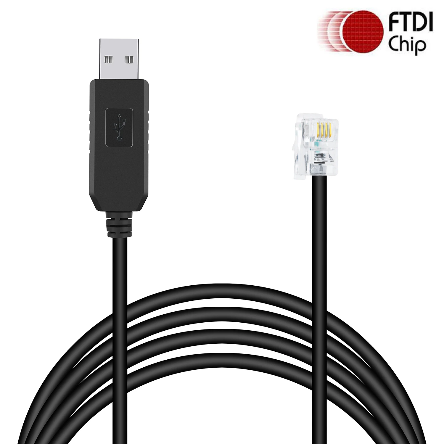 Ioptron Telescope CEM60 USB RS232 4P4C Port Serial Cable Replacing Hand Control DB9 Adapter PC to Telescope Cable