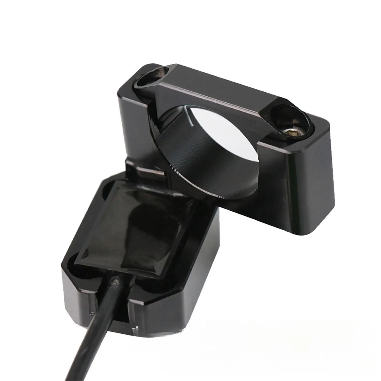 Professional Gear Indicator Display Holder Aluminum Alloy Motorcycle Accessory Bracket for Speedo Odometer Sensor 22-28mm