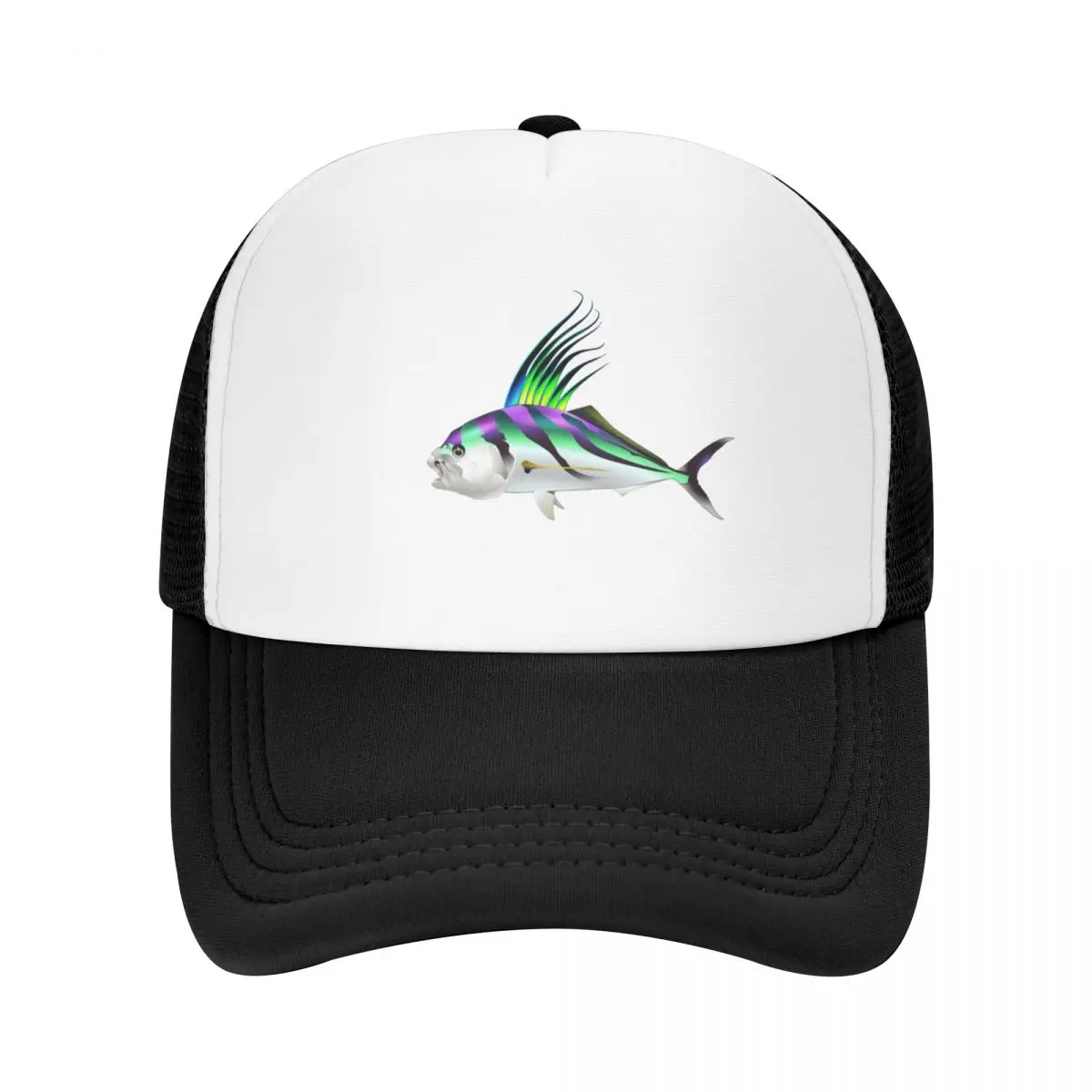 Casquette de baseball Roosterfish pour homme et femme, chapeau de marque de luxe, streetwear de plage