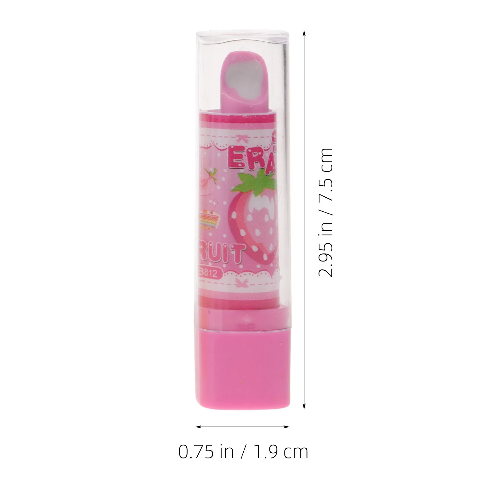 3 قطعة ممحاة أحمر الشفاه الإبداعية قلم رصاص ملون مشرق المطاط للأطفال الطلاب الجدة القرطاسية المدرسية محايات الكرتون متنوعة