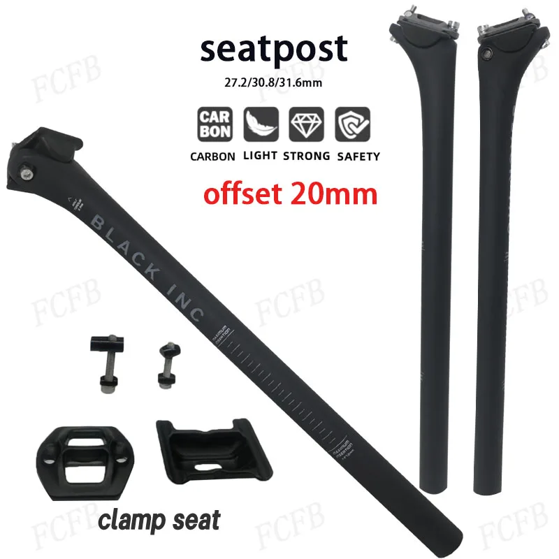 

Ультралегкий карбоновый подседельный штырь для велосипеда 27.2/30.8/31.6 мм, для MTB/шоссейных велосипедов, длина 350/400 мм, черный матовый.