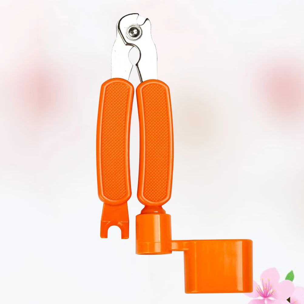 

3 in Guitar Stringer Portable Tool Peg Winder Pin Remover Bridge Tightener Puller Wrench Winding