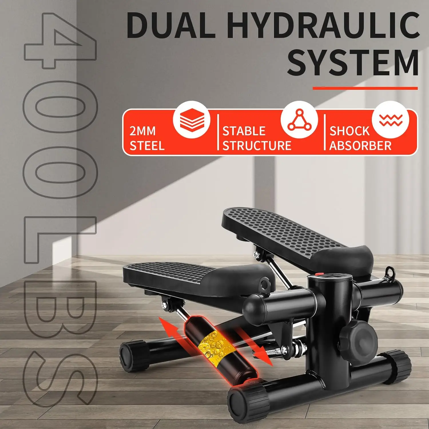 

Мини-степпер для домашних упражнений, мини-педальный велосипед, мини-степпер, эллиптические лестничные ступеньки, машина