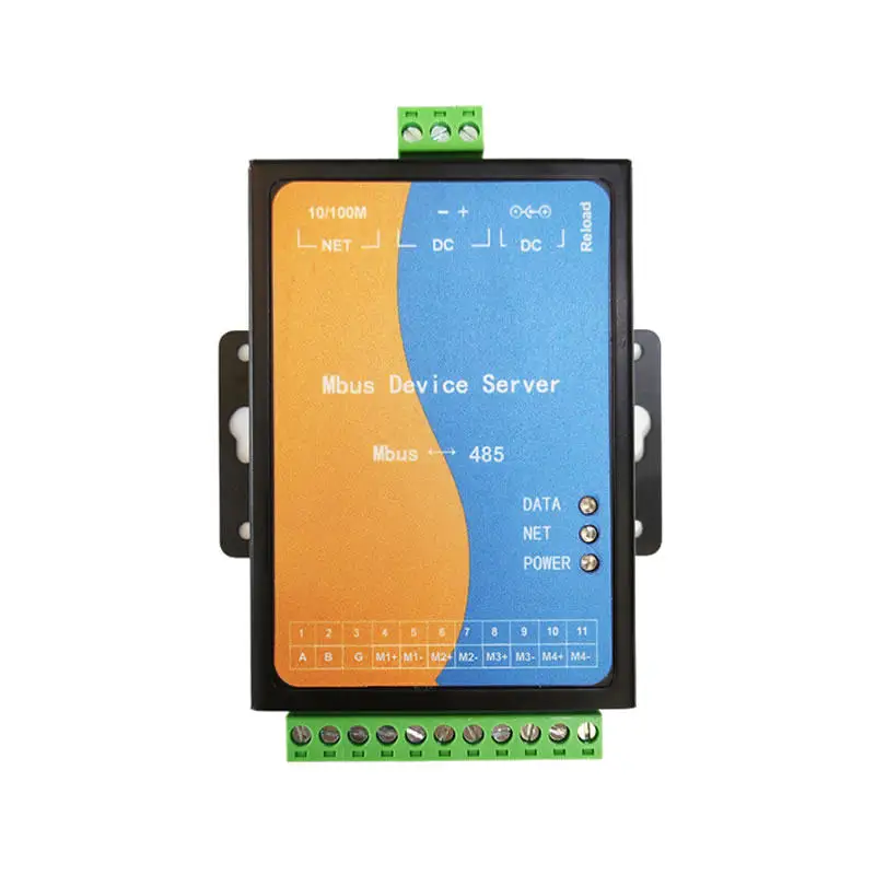 

Концентратор RS485 для считывания показаний счетчиков (MBUS/M-BUS) с Ethernet-преобразователем, поддерживающий более 300 подопечных станций