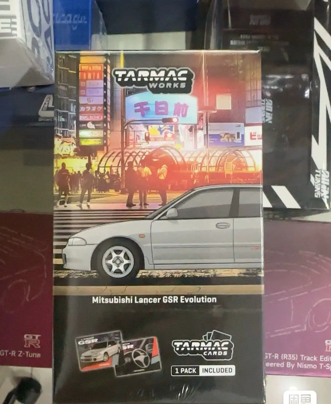 

Tarmac работает 1:64 lancer gsr evolution модель автомобиля из литого сплава