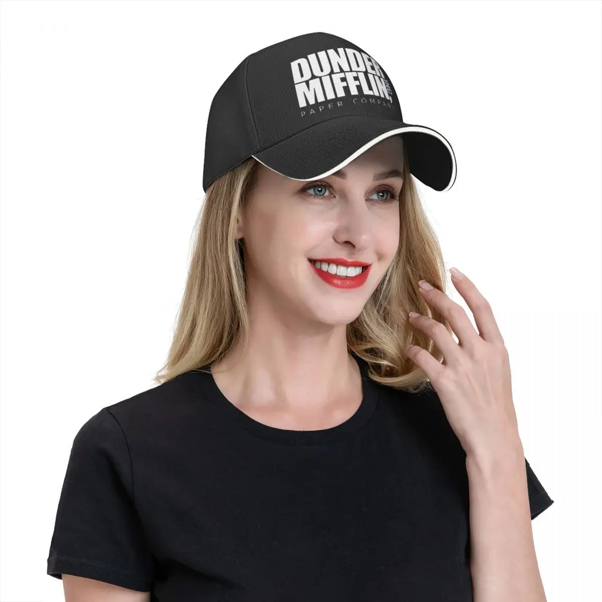 Dunder Mifflin Logo 843 Caps Women Hat Men's Caps Baseball Cap Women's Baseball Cap Man Hat Baseball Cap