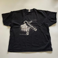 Vintage Half Man Half Biscuit 90 Bisodol Crimond Post Punk Rock Band Tee Gothic Harajuku Shirts for Women Y2k Top