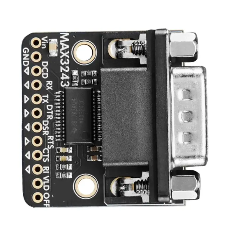 B03B-For Adafruit Compatible 6253 RS232 Full Breakout Board With DE9-M MAX3243 Module