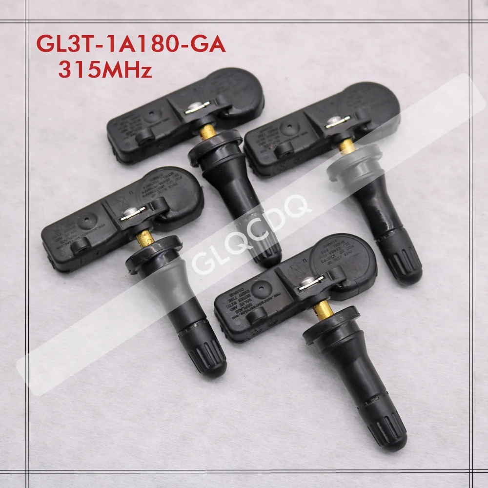 4PCS FOR 2018 2019 FORD F-150 REG/EXT 315MHz TIRE PRESSURE SENSOR TPMS  TIRE AIR PRESSURE SENSOR GL3T-1A180-GA GL3T-1A180-GB