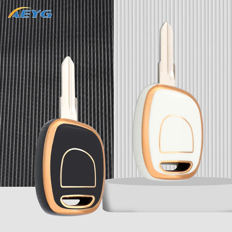 

Soft TPU Car Key Case Cover Shell Fob For Renault Master Kangoo Clio Twingo NO VAC102 Blade PCF7946 ID46 Chip 433MHZ Uncut NE73