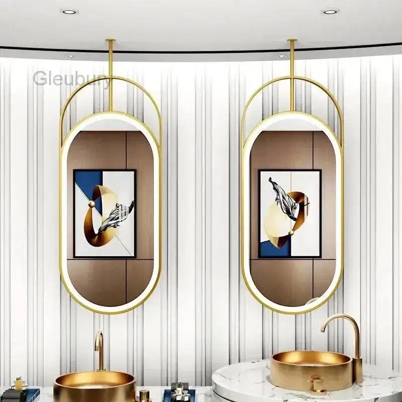 Living Room Decorations For Home Decoration Luxury Small Mirror Wall Decor Dressing Table Mirror Full Length Infinite Tulips