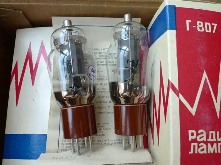 Soviet 807 upgraded FU-7 brand new precisely matched high-quality audio tubes for audiophiles