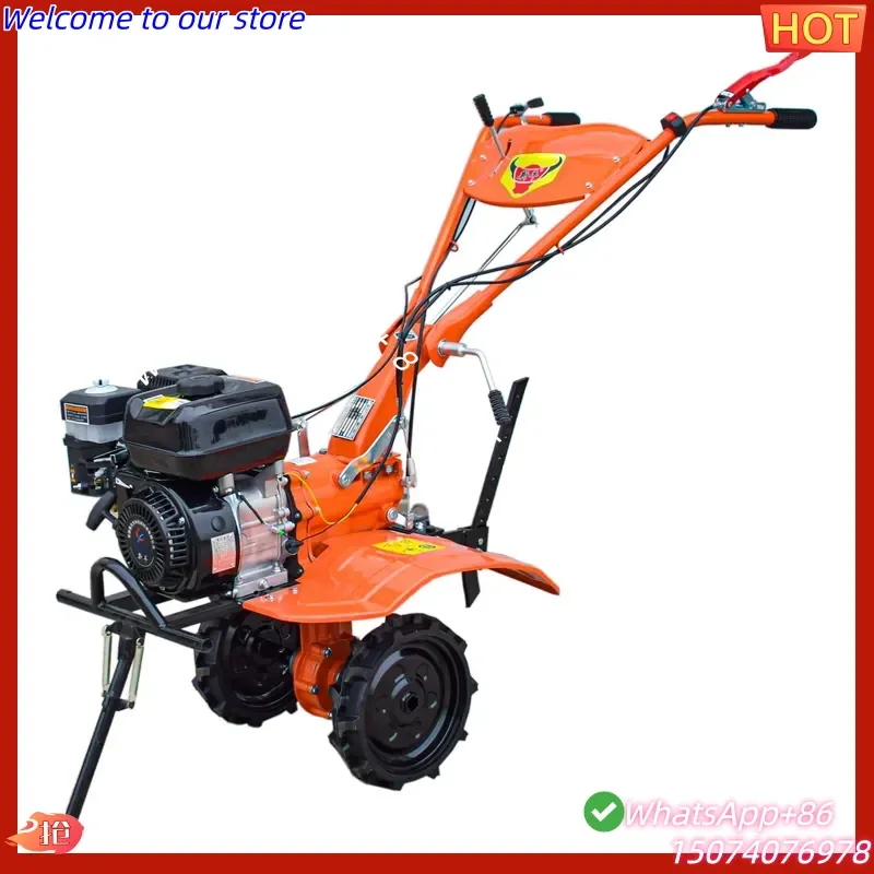 2026 Wholesale 7HP Mini Tiller with Efficient Soil Cultivation Core Components Including Motor and Engine