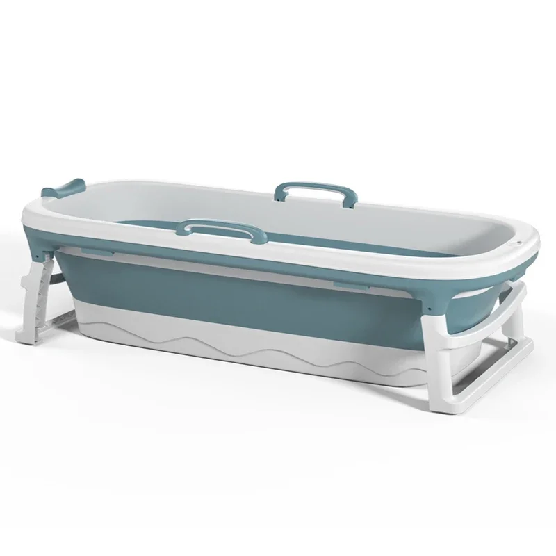 

Foldable Adult Bathtub Home Thickened Plastic Bath Tub for Full Body Soaking Ideal for Indoor Bathing and Relaxation