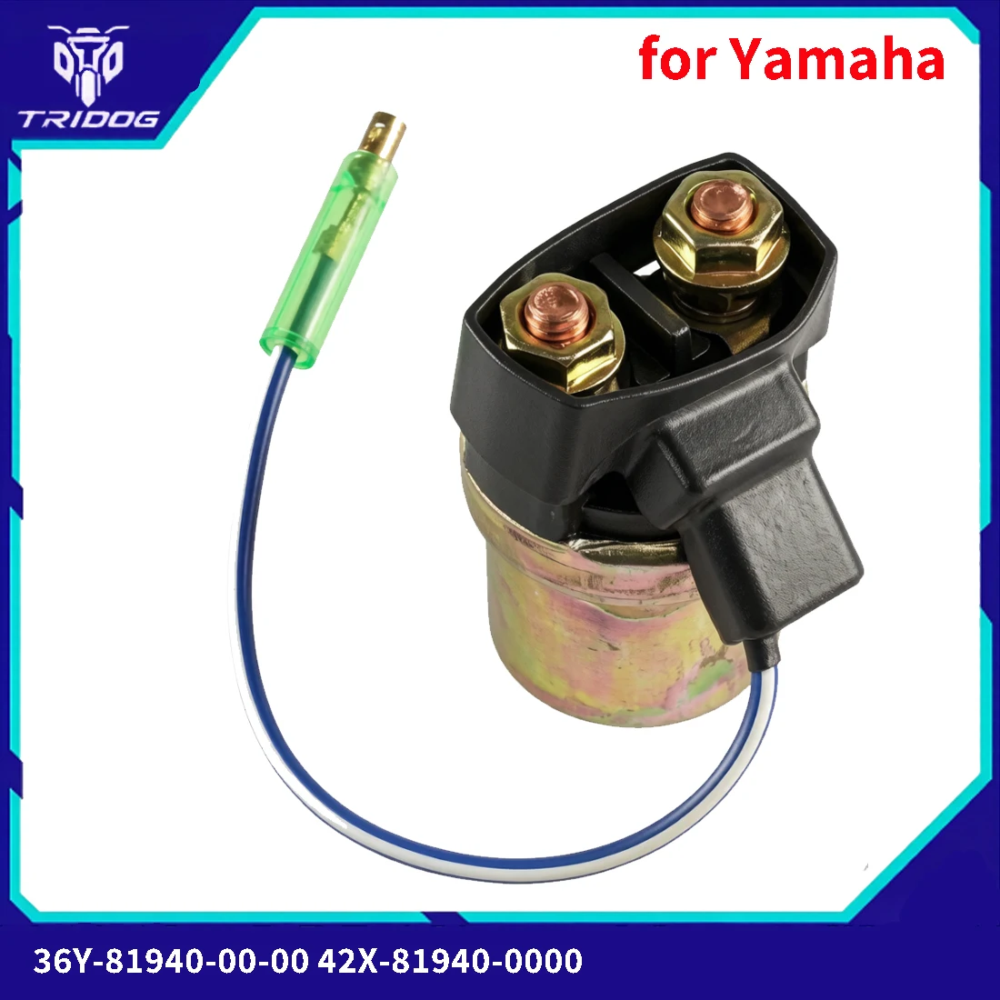 Starter Solenoid Relay For YAMAHA VMX12 V-Max 1200 1700 XVZ1300  Venture Royale XV250 Virago V Star 250 650 XV700 XV125 Route 66