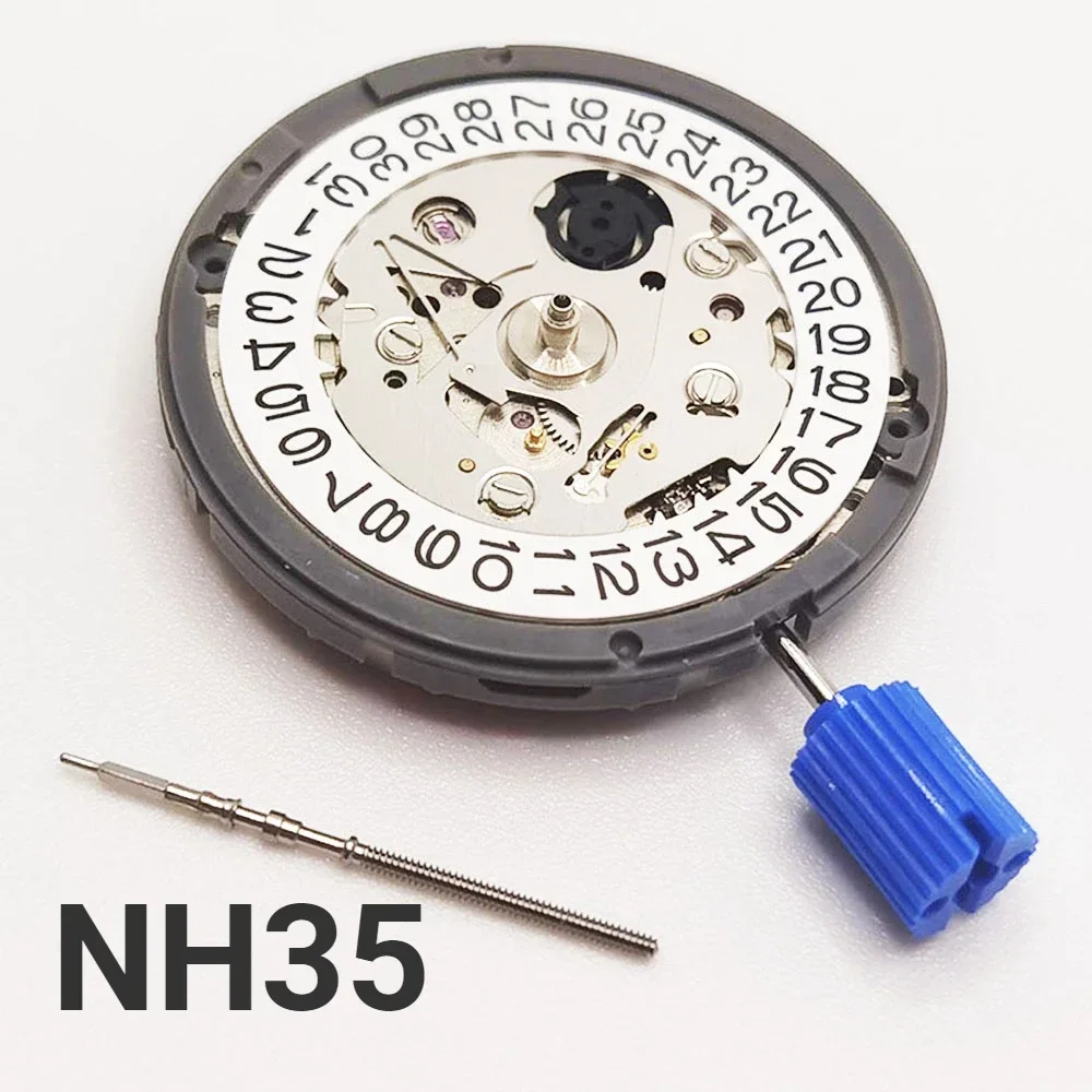 NH35 Movement Day Date Set High Accuracy Automatic Mechanical Watch Wrist