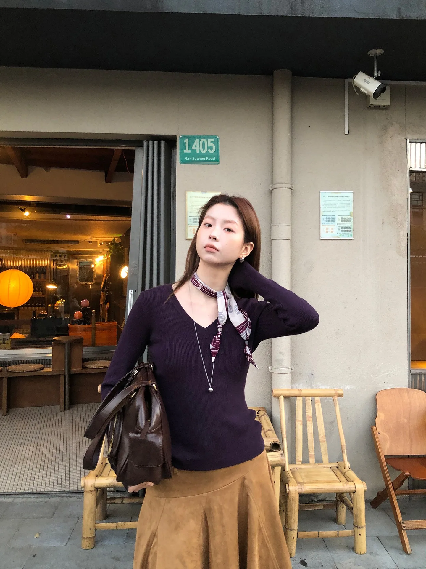 

Red Celebri Sweater Women's Sle 2025 New Autumn Winter Lazy High-End Feeling Top Unique Beautiful Anti-Aging Knitted irt