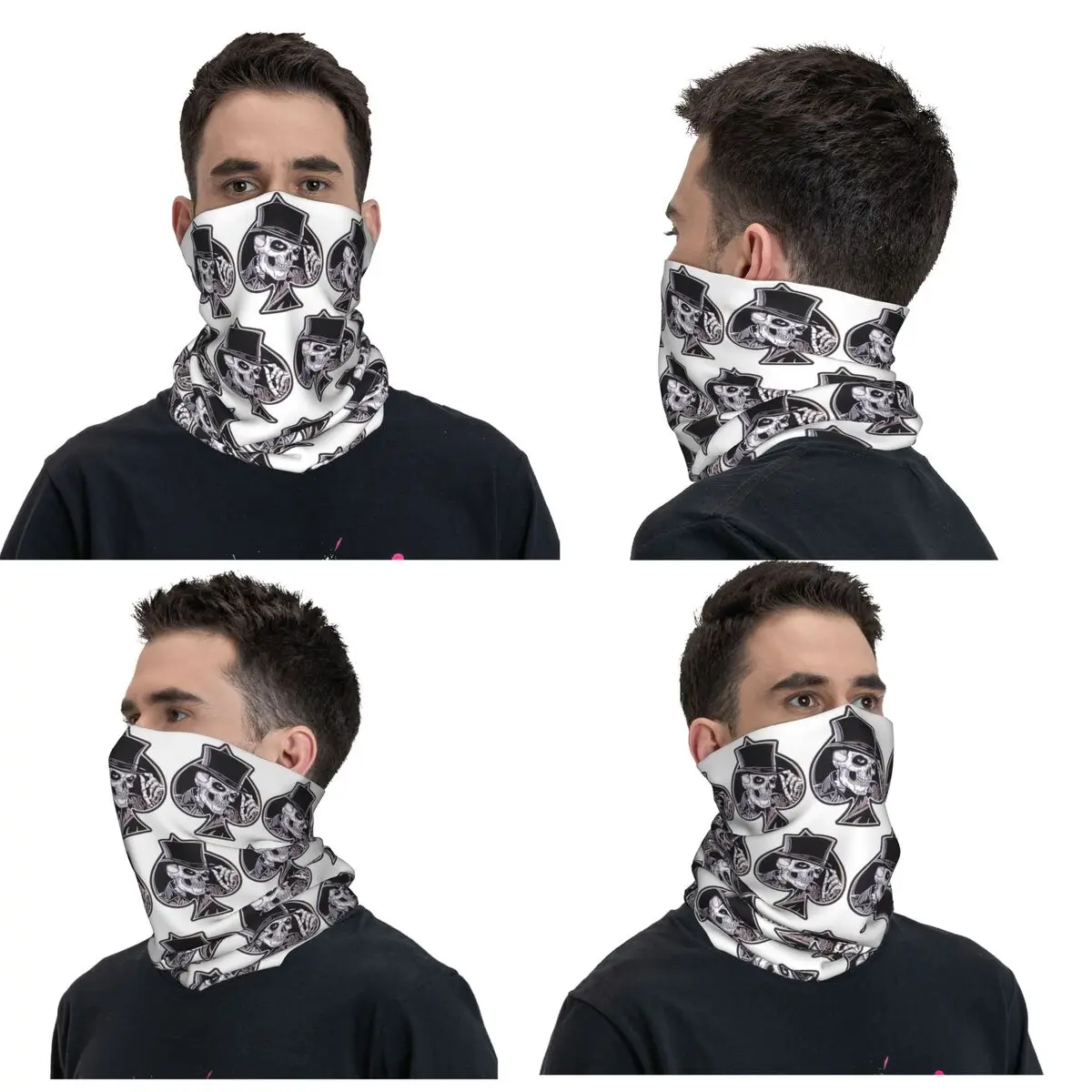 

Хеви-метал Рок-музыка Ace Of Spades Готическая бандана на шею Шарф с принтом для лица Велосипедный шарф Велоспорт для мужчин, женщин, взрослых