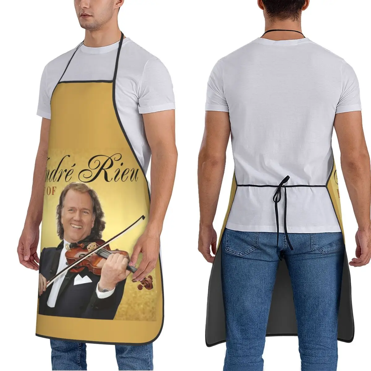 أندريه ريو أفضل مآزر أندريه ريو الشيف الطبخ المطبخ Tablier مريلة مقاومة للماء تنظيف المطبخ بينافور #3