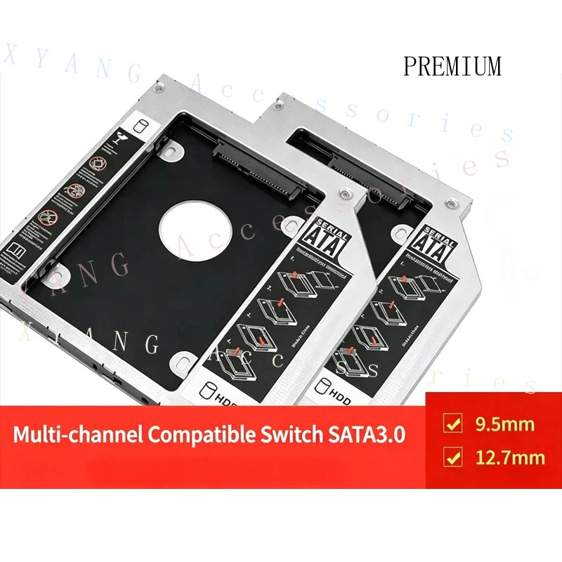 N+ Optical Bay Hard Drive Caddy Adapter for Samsung 355V5C 300E4A 355V4C 300E4X Laptop
