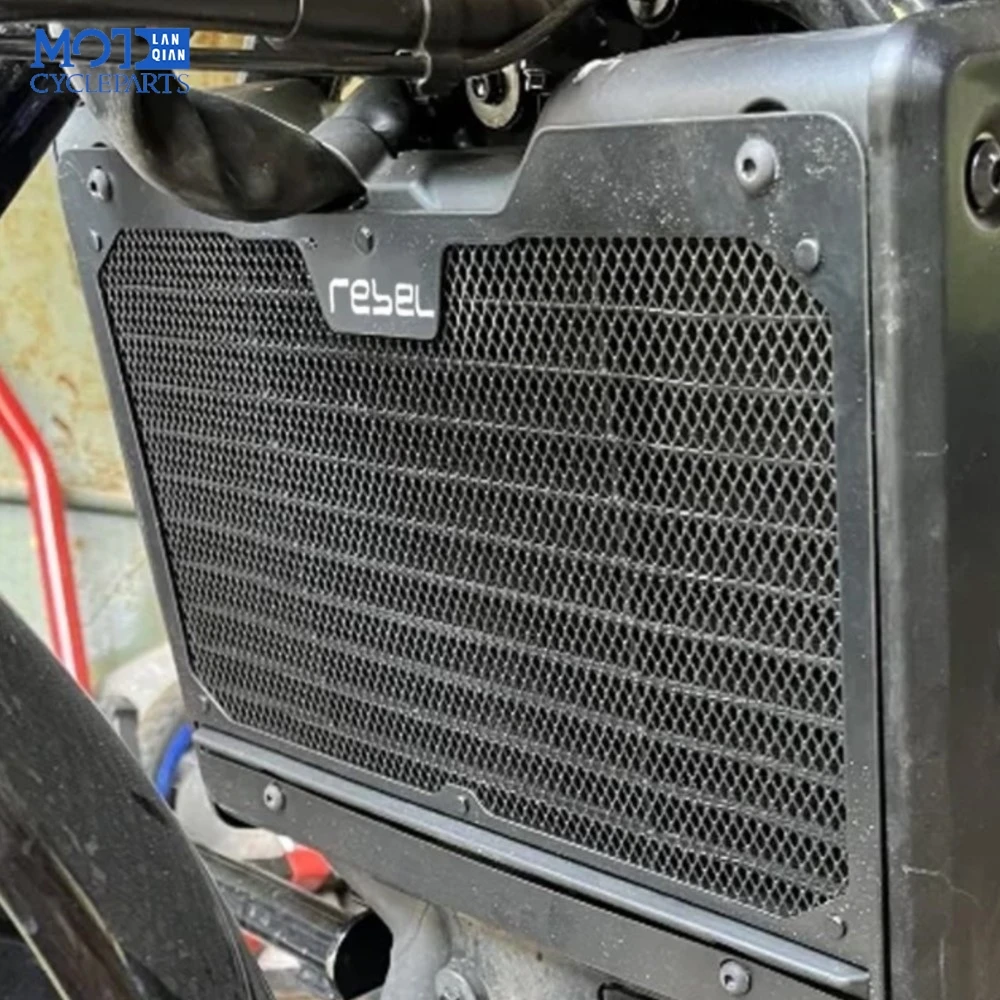 

For Honda CMX1100 Rebel Rebel 1100 DCT 2021-2025 2024 2023 Radiator Gille Guard Protector Cover Motorcycle Accessory Aluminium