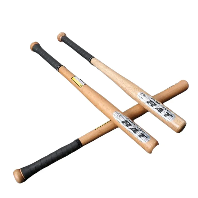 

1pc 54/64/74/84cm Solid Ash Wood Locust Wood Baseball Bat Family Defense Hardwood Baseball and Softball Sports Equipment