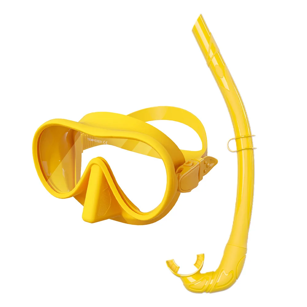 

Silicone Diving Goggles Set Wet Snorkel & Swimming Mask for Water Sportspromote sales