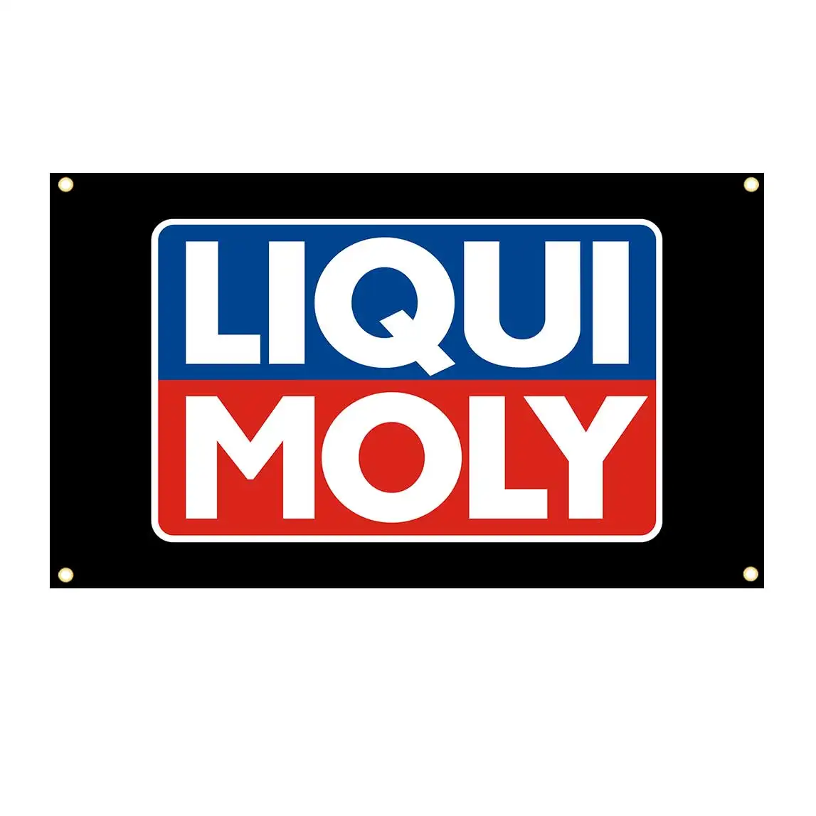 Liqui Molys Flag German Motor Oil Banner L-liquis M-molys Tapestry Wall Hanging Applicable To Outdoor For Decoration