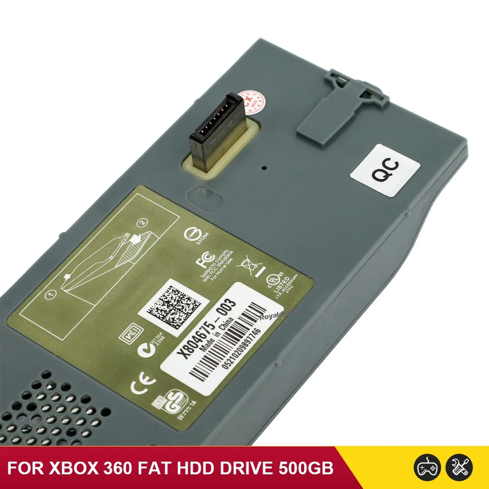 NEW 500GB HDD Harddisk 500GB Hard Drive Disk For Xbox 360 Fat Game Console Internal For XBOX 360 Fat Juegos Consola Dropshipping