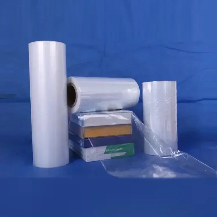 

POF Moisture-proof Heat Shrink Folding Film Shoes Cosmetics Food Packaging Sealing Membrane Food Grade Shrinkable Roll Film