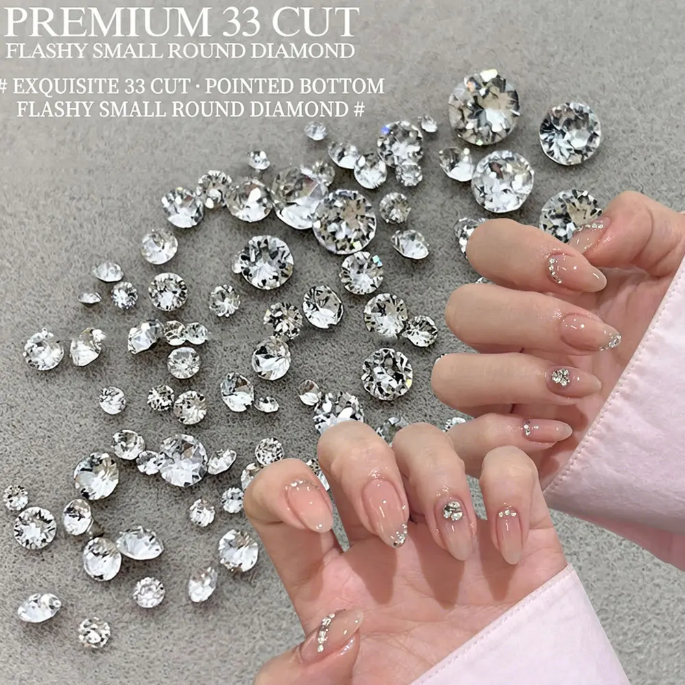 100Pcs Flashy Clear…