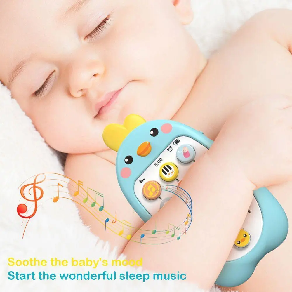 Baby Cell Phone Toy 6 To 12 Months Pretend Phone Toys Musical Toy Gift for Child