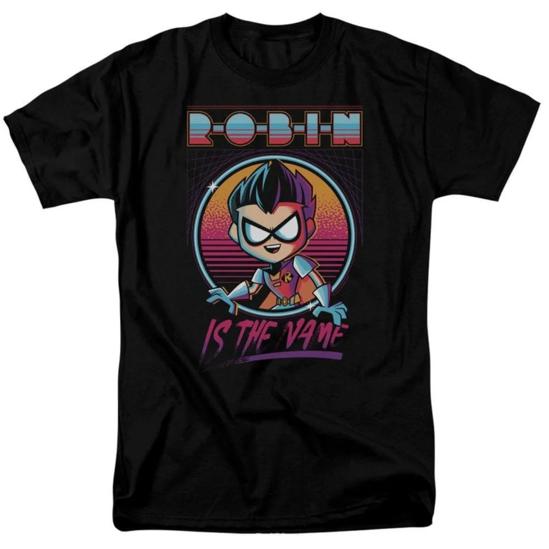 

2013 Teen Titans Go Classic Anime American Retro Movie Collaboration T-shirt Retro Men's and Women's T-shirt Tee for Unisex
