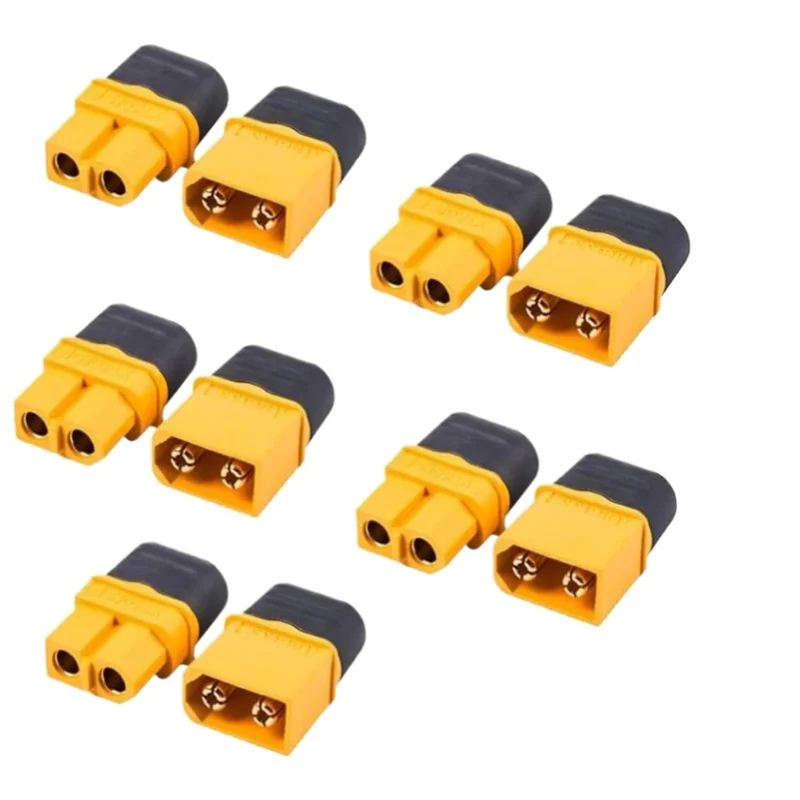 20 Pair XT60/XT60H Connectors Male Female Bullet Connectors Plugs for RC Parts Lipo Battery