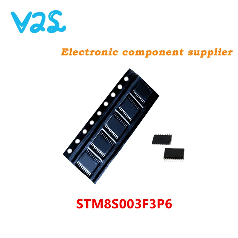 

(10pcs) 100% New 8S003F3P6 STM8S003F3P6 STM8S003 TSSOP-20 SOP-20