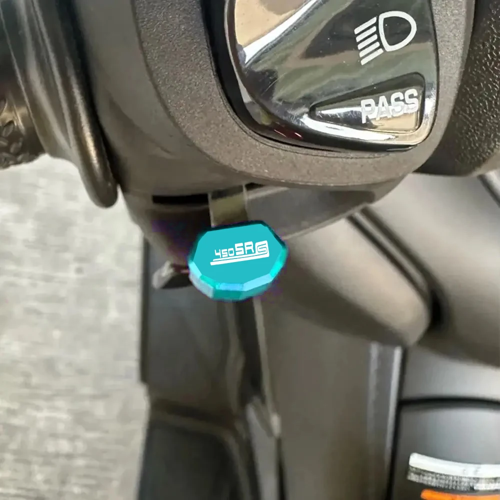 For CFMOTO 450-SR 450SRS CF 450SR 450SR-S 450CLC 450NK All Year Switch Button Turn Signal Switch Key Cover Motorcycles Parts