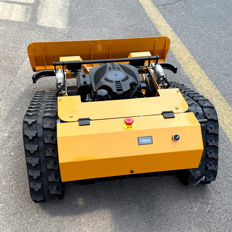 Robot Perayap Rumput Khusus Remote Control Mesin Pemotong Rumput Mesin Pemotong Rumput