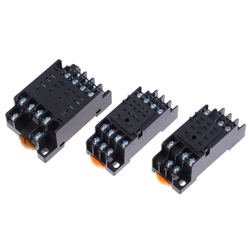 PYF08A PYF11A PYF14A PTF08A PTF14A Relay Base Socket 8/11/14 Pin Mini Small Intermediate Relay Holder