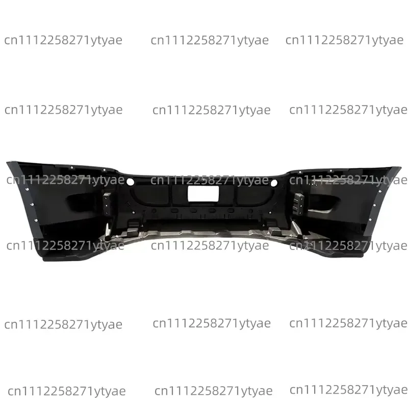 All Black Front Bumper (Without Fog Light Hole) Truck Body Parts Accessories