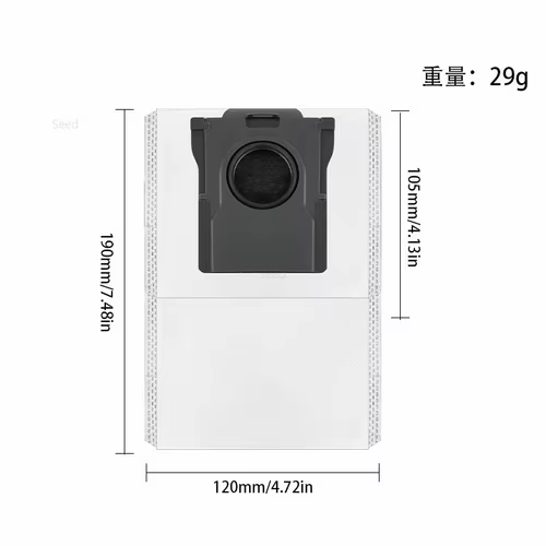 Dreame L40 ultra / X40 Ultra Robot Vacuum Accessories Dust Bags Mop Main Side Brushes Cloths HEPA Filters Spare Parts - Image 5