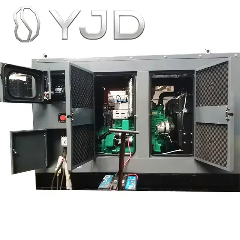 YJD 24 Hours Continue Working Good Quality 30kw 40kw Natural Gas Generator Set