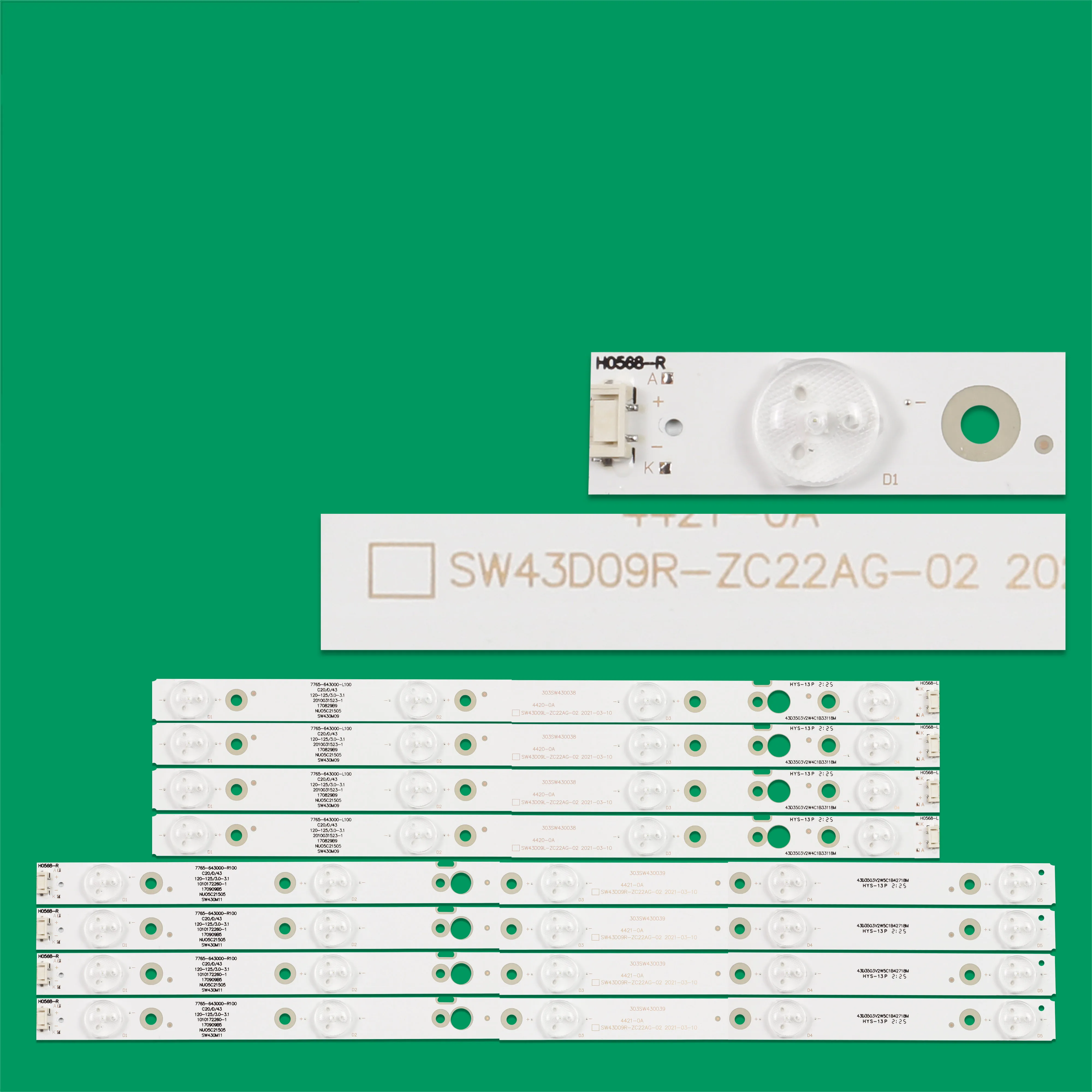 

LED 43UG620V 43UJ620V 43UJ6200-UA CRH-A4330300104L6CNRev1.0 th-43fx580c TH-43FX680C 43l3650 43UJ6200 SW43D09R SW43D09L-ZC22AG-02