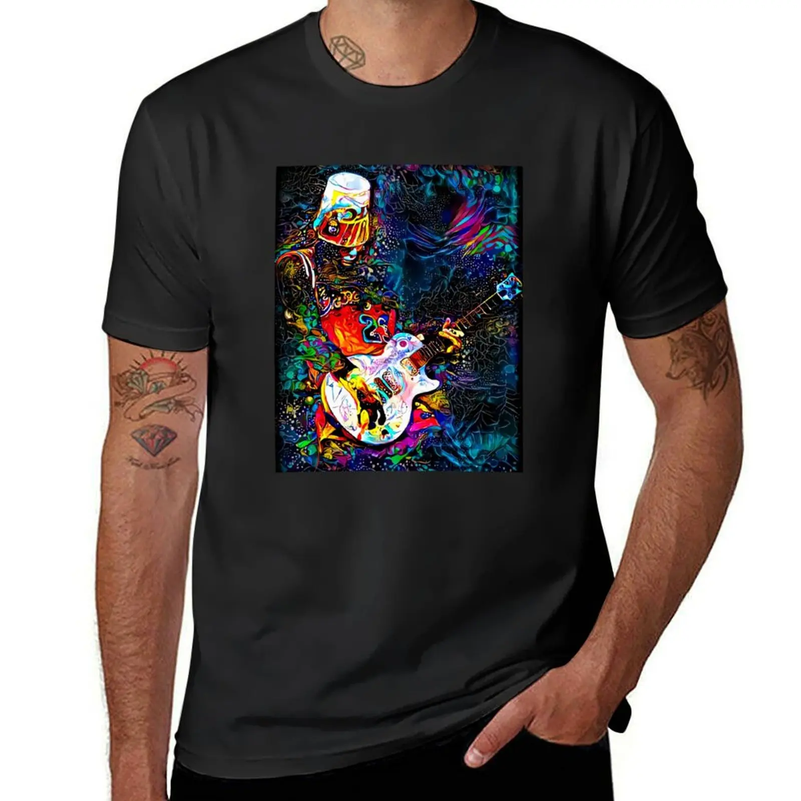 Buckethead Inner Fullness Graphic T-Shirt graphics tees quick drying quick-drying mens clothing