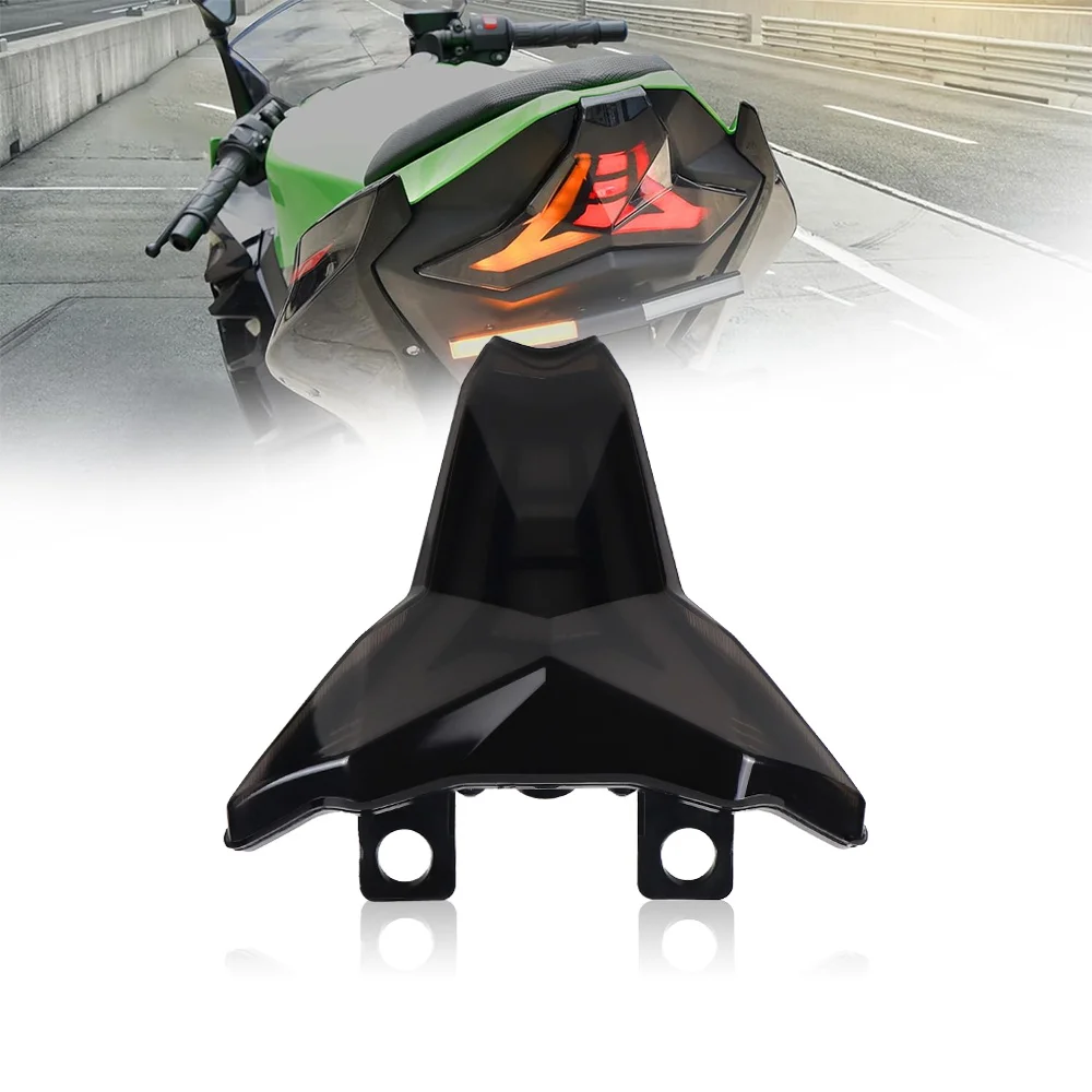 

Для Kawasaki Ninja 400 2018-2023 системы автоматического освещения, задний тормозной хвост и указатель поворота, ходовые огни для мотоциклов