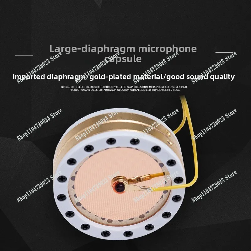 Factory direct sales RK-87 large diaphragm, professional live streaming host gold-plated film Mi core, capacitive