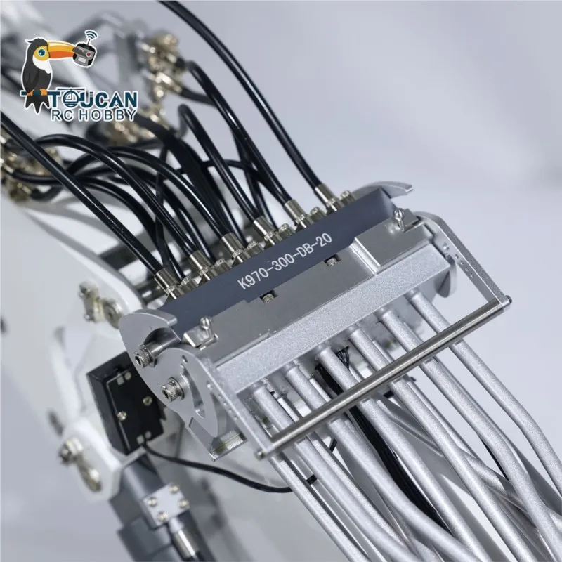 RTR K970 301 RC 1/14 Scale Hydraulic Heavy Excavator PL18EV Lite Remote Control Digger Model RC Toy with Light Sound Set TH23471