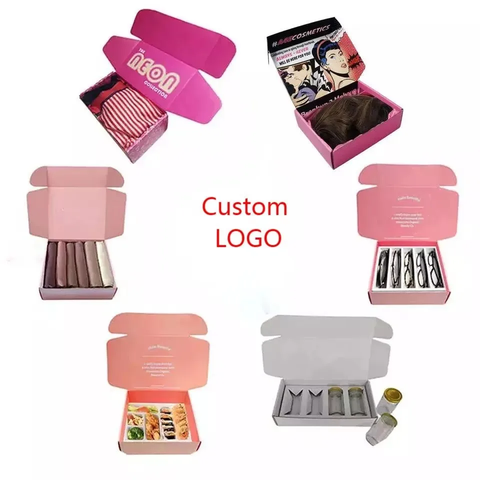 100pcs Personalized Fashion Trend Airplane Box Customization Logo High End Gift Packaging Paper Box Storage Box
