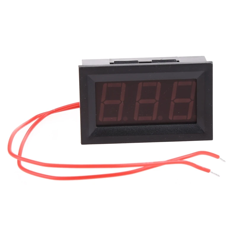2 สายดิจิตอลโวลต์มิเตอร์ 30 V-500 เครื่องวัดแรงดันไฟฟ้าเครื่องทดสอบ Drop Shipping